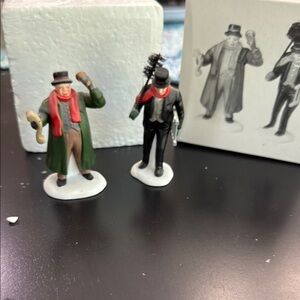 Department 56 Towncrier and chimney sweep
